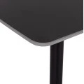 ΣΕΤ ΤΡΑΠΕΖΑΡΙΑΣ 5ΤΜΧ RAVEN HM21068.02 ΚΕΡΑΜΙΚΟ TOP ΜΑΥΡΟ ΜΑΡΜΑΡΟ--ΓΚΡΙ ΥΦΑΣΜΑ