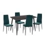 ΣΕΤ ΤΡΑΠΕΖΑΡΙΑΣ 5ΤΜΧ RAVEN HM21265.02 ΚΕΡΑΜΙΚΟ TOP ΜΑΥΡΟ ΜΑΡΜΑΡΟ--ΒΕΛΟΥΔΟ ΚΥΠΑΡΙΣΣΙ