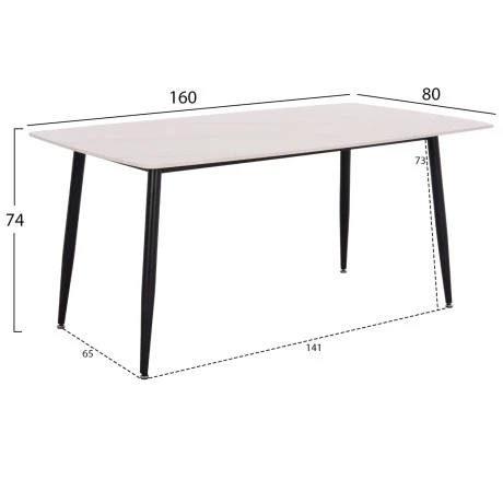 ΣΕΤ ΤΡΑΠΕΖΑΡΙΑΣ 7ΤΜΧ RAVEN HM21070.01 ΚΕΡΑΜΙΚΟ TOP--4 ΚΑΡΕΚΛΕΣ & 2 ΠΟΛΥΘΡΟΝΕΣ ΕΚΡΟΥ