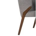 ΣΕΤ ΤΡΑΠΕΖΑΡΙΑΣ 7ΤΜΧ RINER HM21338 ΤΡΑΠΕΖΙ ΑΠΟ MDF--ΚΑΡΕΚΛΕΣ ΑΠΟ RUBBERWOOD & ΥΦΑΣΜΑ