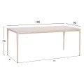 ΣΕΤ ΤΡΑΠΕΖΑΡΙΑΣ 7ΤΜΧ STAD HM10863.02 ΜΠΕΖ ΑΛΟΥΜ. & OLEFIN-ΛΕΥΚΟ SINTERED STONE TOP