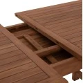 ΣΕΤ ΤΡΑΠΕΖΑΡΙΑΣ CRANDER HM21288 ΤΡΑΠΕΖΙ & 6 ΠΟΛΥΘΡΟΝΕΣ ΠΤΥΣΣΟΜΕΝΕΣ-ΤΕΑΚ
