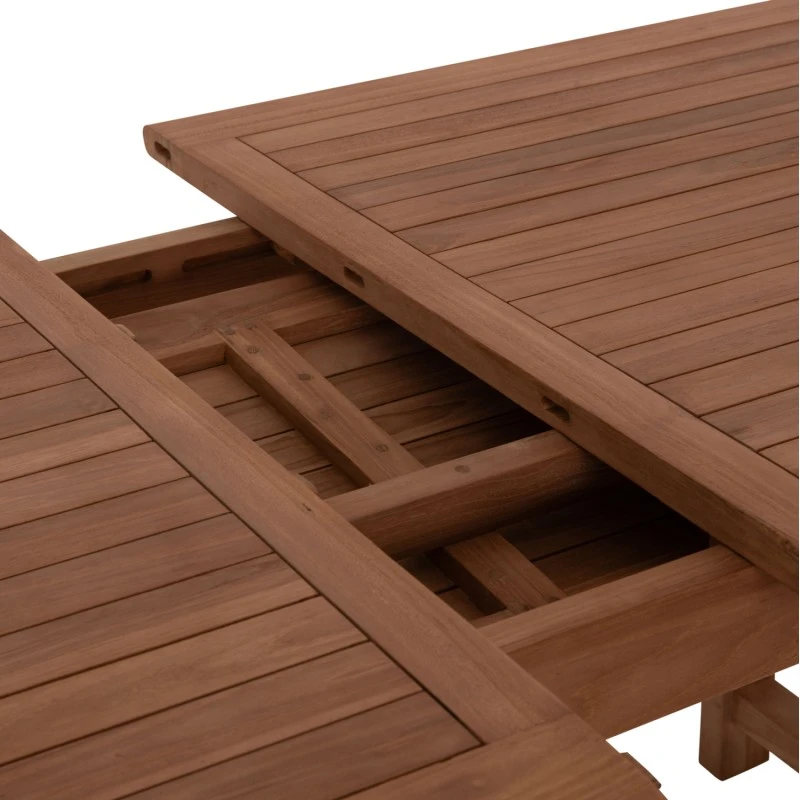 ΣΕΤ ΤΡΑΠΕΖΑΡΙΑΣ CRANDER HM21288 ΤΡΑΠΕΖΙ & 6 ΠΟΛΥΘΡΟΝΕΣ ΠΤΥΣΣΟΜΕΝΕΣ-ΤΕΑΚ