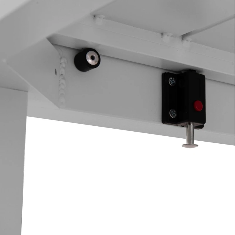 ΣΕΤ ΤΡΑΠΕΖΑΡΙΑΣ ΕΞ.ΧΩΡΟΥ 7ΤΜΧ KRUM HM21146 ΛΕΥΚΟ ΑΛΟΥΜΙΝΙΟ