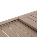ΣΕΤ ΤΡΑΠΕΖΑΡΙΑΣ ΕΞ.ΧΩΡΟΥ 7ΤΜΧ KRUM HM21158 ΑΛΟΥΜΙΝΙΟ ΣΕ ΣΑΜΠΑΝΙ
