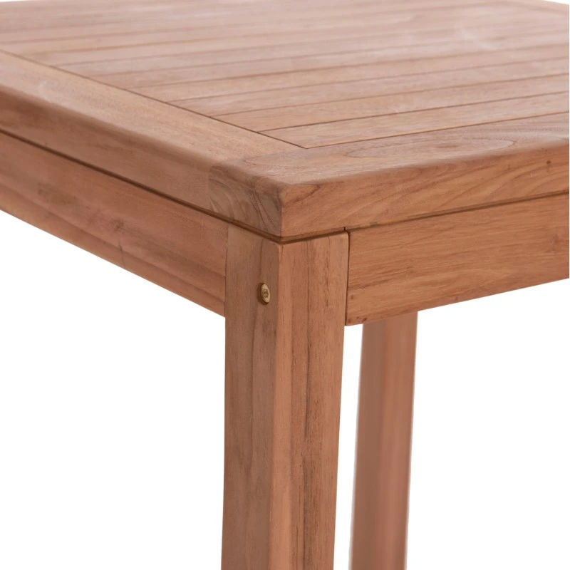 ΣΕΤ ΤΡΑΠΕΖΙ ΜΕ 2 ΣΚΑΜΠΟ ΜΠΑΡ PRESSCOT HM10918 ΞΥΛΟ TEAK ΣΕ ΦΥΣΙΚΟ ΧΡΩΜΑ