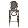 ΣΚΑΜΠΟ ΑΛΟΥΜΙΝΙΟΥ AZARIA HM5059 BAMBOO LOOK ΚΑΦΕ ΜΕ TEXTLINE 44x52x115Υεκ