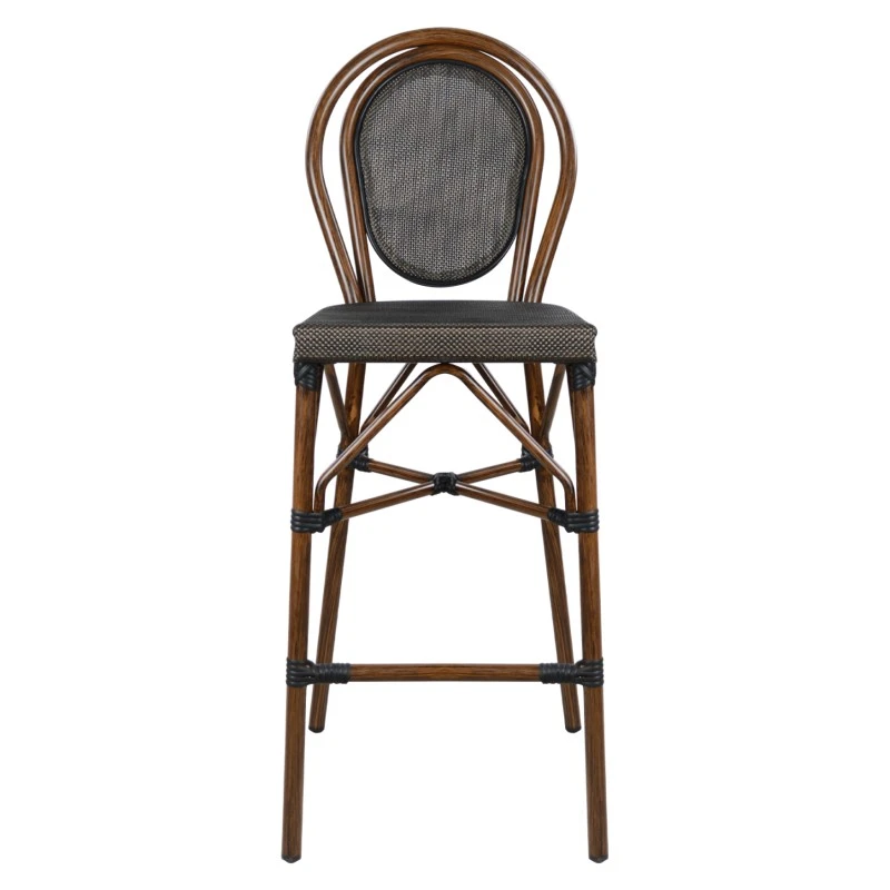 ΣΚΑΜΠΟ ΑΛΟΥΜΙΝΙΟΥ AZARIA HM5059 BAMBOO LOOK ΚΑΦΕ ΜΕ TEXTLINE 44x52x115Υεκ