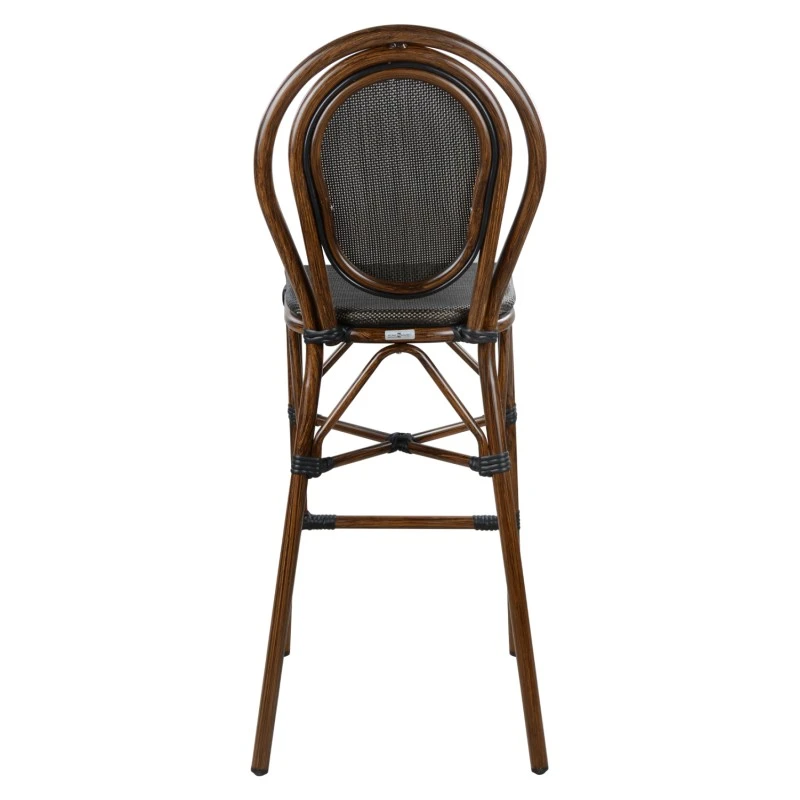 ΣΚΑΜΠΟ ΑΛΟΥΜΙΝΙΟΥ AZARIA HM5059 BAMBOO LOOK ΚΑΦΕ ΜΕ TEXTLINE 44x52x115Υεκ
