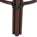 ΣΚΑΜΠΟ ΑΛΟΥΜΙΝΙΟΥ CHINO HM6285.01 BAMBOO LOOK ΚΑΦΕ-TEXTILENE ΚΑΦΕ Φ36x46Υεκ.