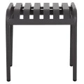 ΣΚΑΜΠΟ ΑΛΟΥΜΙΝΙΟΥ RACHEL HM6340.01 ΓΚΡΙ 45x45x46Υεκ.
