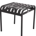ΣΚΑΜΠΟ ΑΛΟΥΜΙΝΙΟΥ RACHEL HM6340.01 ΓΚΡΙ 45x45x46Υεκ.