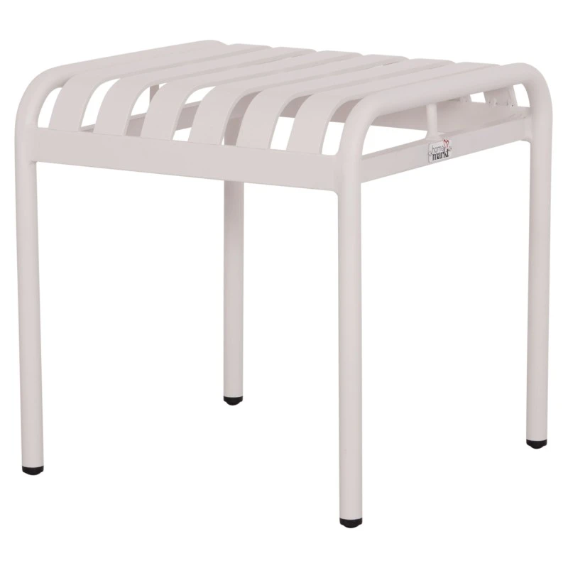 ΣΚΑΜΠΟ ΑΛΟΥΜΙΝΙΟΥ RACHEL HM6340.02 ΛΕΥΚΟ 45x45x46Υεκ.