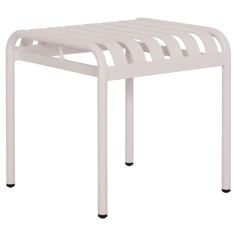 ΣΚΑΜΠΟ ΑΛΟΥΜΙΝΙΟΥ RACHEL HM6340.02 ΛΕΥΚΟ 45x45x46Υεκ.