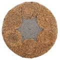 ΣΚΑΜΠΟ BEAM HM7826 ΞΥΛΟ ΤΕΑΚ ΚΑΙ SEAGRASS ΣΕ ΦΥΣΙΚΟ & ΓΚΡΙ Φ43x45Yεκ.