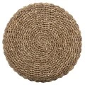 ΣΚΑΜΠΟ BEAM HM7827 ΞΥΛΟ ΤΕΑΚ ΚΑΙ SEAGRASS ΣΕ ΦΥΣΙΚΟ & ΜΑΥΡΟ Φ43x45Yεκ.