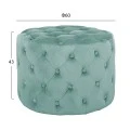 ΣΚΑΜΠΟ KASSIE ΦΥΣΤΙΚΙ ΒΕΛΟΥΔΟ ΤΥΠΟΥ CHESTERFIELD HM8406.07 Φ60X43Υ εκ.