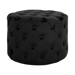 ΣΚΑΜΠΟ KASSIE ΜΑΥΡΟ ΒΕΛΟΥΔΟ ΤΥΠΟΥ CHESTERFIELD HM8406.04 Φ60x43Υ εκ. ΣΚΑΜΠΟ KASSIE ΜΑΥΡΟ ΒΕΛΟΥΔΟ ΤΥΠΟΥ CHESTERFIELD HM8406.04 Φ60x43Υ εκ.