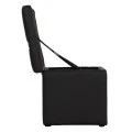 ΣΚΑΜΠΩ ΜΕ ΑΠΟΘΗΚΕΥΤΙΚΟ ΧΩΡΟ PU ΜΑΥΡΟ CUBE HM224.01 36,5x36,5x36Υεκ.