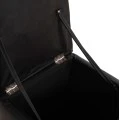ΣΚΑΜΠΩ ΜΕ ΑΠΟΘΗΚΕΥΤΙΚΟ ΧΩΡΟ PU ΜΑΥΡΟ CUBE HM224.01 36,5x36,5x36Υεκ.