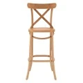 ΣΚΑΜΠΟ ΜΕΣ.ΥΨΟΥΣ GIOLIANA HM8750.01 ΑΠΟ ΟΞΙΑ ΦΥΣΙΚΟ ΜΕ PLYWOOD ΚΑΘΙΣΜΑ 46x46x101Υ εκ.
