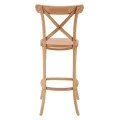 ΣΚΑΜΠΟ ΜΕΣ.ΥΨΟΥΣ GIOLIANA HM8750.01 ΑΠΟ ΟΞΙΑ ΦΥΣΙΚΟ ΜΕ PLYWOOD ΚΑΘΙΣΜΑ 46x46x101Υ εκ.