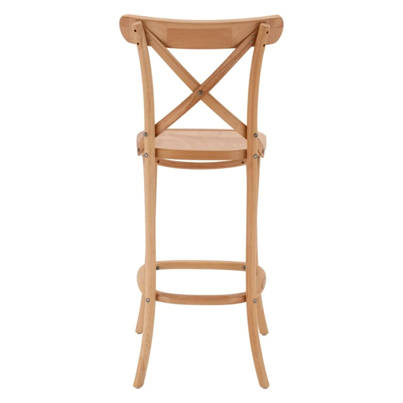 ΣΚΑΜΠΟ ΜΕΣ.ΥΨΟΥΣ GIOLIANA HM8750.01 ΑΠΟ ΟΞΙΑ ΦΥΣΙΚΟ ΜΕ PLYWOOD ΚΑΘΙΣΜΑ 46x46x101Υ εκ.