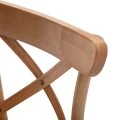 ΣΚΑΜΠΟ ΜΕΣ.ΥΨΟΥΣ GIOLIANA HM8750.01 ΑΠΟ ΟΞΙΑ ΦΥΣΙΚΟ ΜΕ PLYWOOD ΚΑΘΙΣΜΑ 46x46x101Υ εκ.