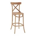 ΣΚΑΜΠΟ ΜΕΣ.ΥΨΟΥΣ GIOLIANA HM8750.15 ΞΥΛΟ ΟΞΙΑΣ DARK HONEY-PLYWOOD ΚΑΘΙΣΜΑ 46x46x101Υεκ.