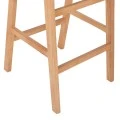 ΣΚΑΜΠΟ ΜΕΣΑΙΟΥ ΥΨΟΥΣ HM9332.01 RUBBERWOOD & ΣΧΟΙΝΙ- ΦΥΣΙΚΟ ΧΡΩΜΑ 45x46x95Υεκ.
