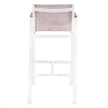 ΣΚΑΜΠΟ ΜΠΑΡ ΑΛΟΥΜΙΝΙΟΥ ΛΕΥΚΟ ΜΕ POLYWOOD 52 x 58 x 108 εκ. HM5790.01
