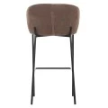ΣΚΑΜΠΟ ΜΠΑΡ DETTON HM18430.02 ΜΠΕΖ/ΚΑΦΕ ΥΦΑΣΜΑ-ΜΕΤΑΛ.ΜΑΥΡΟΣ ΣΚΕΛΕΤΟΣ 55x50x97Υεκ