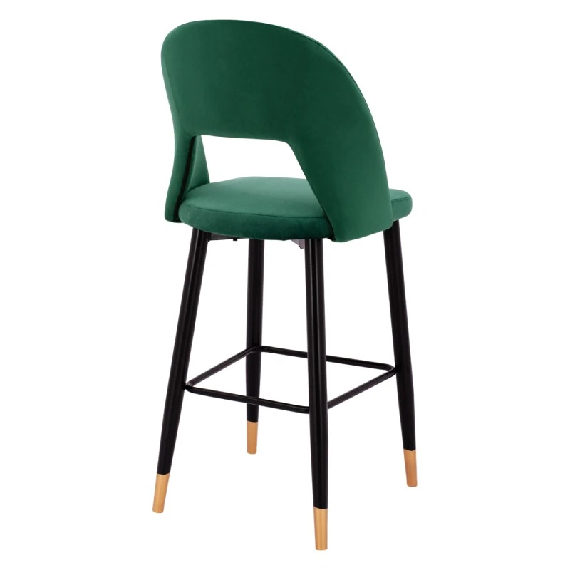 ΣΚΑΜΠΟ ΜΠΑΡ HARPER HM8526.03 ΒΕΛΟΥΔΟ ΚΥΠΑΡΙΣΣΙ ΜΕ ΜΕΤΑΛΛΙΚΟ ΣΚΕΛΕΤΟ 50x51x111Y εκ.