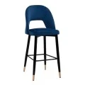 ΣΚΑΜΠΟ ΜΠΑΡ HARPER HM8526.08 ΒΕΛΟΥΔΟ ΜΠΛΕ ΜΕ ΜΕΤΑΛΛΙΚΟ ΣΚΕΛΕΤΟ 50x51x111Υ εκ.