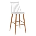 ΣΚΑΜΠΟ ΜΠΑΡ HM8459.01 VANESSA ΣΕ ΛΕΥΚΟ ΧΡΩΜΑ 43x49x107 εκ.