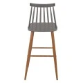 ΣΚΑΜΠΟ ΜΠΑΡ HM8459.10 VANESSA ΣΕ ΓΚΡΙ ΧΡΩΜΑ 43x49x107 εκ.