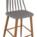 ΣΚΑΜΠΟ ΜΠΑΡ HM8459.10 VANESSA ΣΕ ΓΚΡΙ ΧΡΩΜΑ 43x49x107 εκ.