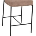 ΣΚΑΜΠΟ ΜΠΑΡ ΜΕΣ.ΥΨΟΥΣ MANIDO HM18427.02 TAUPE ΥΦΑΣΜΑ-ΜΕΤΑΛ.ΜΑΥΡΟΣ ΣΚΕΛΕΤΟΣ 45x55x92Υεκ