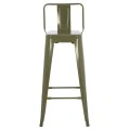 ΣΚΑΜΠΟ ΜΠΑΡ ΜΕΤΑΛΛΙΚΟ MELITA-PRO HM8642.41 ΣΕ ΛΕΥΚΟ ΜΑΤ 43x43x78Υεκ.
