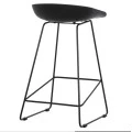 ΣΚΑΜΠΟ ΜΠΑΡ HM9299.02, ΜΑΥΡΟ, ΜΕΣΑΙΟΥ ΥΨΟΥΣ, 44x44x74 εκ.