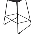ΣΚΑΜΠΟ ΜΠΑΡ HM9299.02, ΜΑΥΡΟ, ΜΕΣΑΙΟΥ ΥΨΟΥΣ, 44x44x74 εκ.
