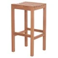 ΣΚΑΜΠΟ ΜΠΑΡ NIKOL HM18109 ΞΥΛΟ ΤΕΑΚ ΣΕ ΦΥΣΙΚΟ 40x40x77Υεκ.