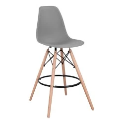 ΣΚΑΜΠΟ ΜΠΑΡ RENATA HM0173.10 ΓΚΡΙ 58x56x107Υ εκ. ΣΚΑΜΠΟ ΜΠΑΡ RENATA HM0173.10 ΓΚΡΙ 58x56x107Υ εκ.