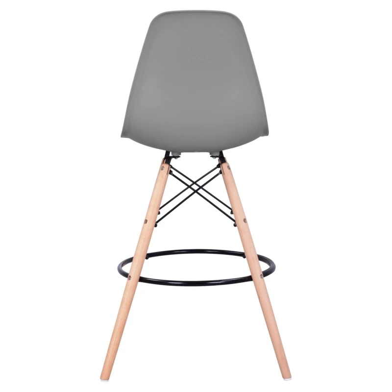 ΣΚΑΜΠΟ ΜΠΑΡ RENATA HM0173.10 ΓΚΡΙ 58x56x107Υ εκ.