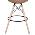 ΣΚΑΜΠΟ ΜΠΑΡ RENATA HM0173.45 ΚΑΠΟΥΤΣΙΝΟ 58x56x107Υ εκ.