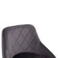 ΣΚΑΜΠΟ ΜΠΑΡ ROSE HM204.41 ΜΕ ΑΜΟΡΤΙΣΕΡ ΧΡΩΜΙΟΥ & ΓΚΡΙ ΒΕΛΟΥΔΟ 48x45x105Υεκ.