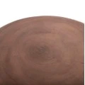 ΤΡΑΠΕΖΙ ΒΟΗΘΗΤΙΚΟ PUFFAT HM18172.03 FIBER CEMENT ΓΚΡΙ- ΞΥΛΟ TEAK TOP Φ45x46Υεκ.