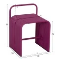 ΣΚΑΜΠΟ ΣΕΙΡΑ INTREPID HM6326.05 ΑΛΟΥΜΙΝΙΟ ΣΕ ΜΩΒ ΧΡΩΜΑ 40x38x55Υεκ.