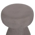 ΣΚΑΜΠΟ ΣΤΡΟΓΓΥΛΟ INTERON HM18171.03 FIBER CEMENT ΣΕ ΓΚΡΙ--Φ34x39Υεκ.