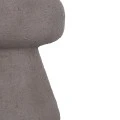 ΣΚΑΜΠΟ ΣΤΡΟΓΓΥΛΟ INTERON HM18171.03 FIBER CEMENT ΣΕ ΓΚΡΙ--Φ34x39Υεκ.